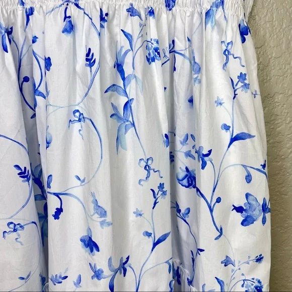 NEW Hill House Ellie Nap Dress in Blue Botanical Large - Picture 11 of 14